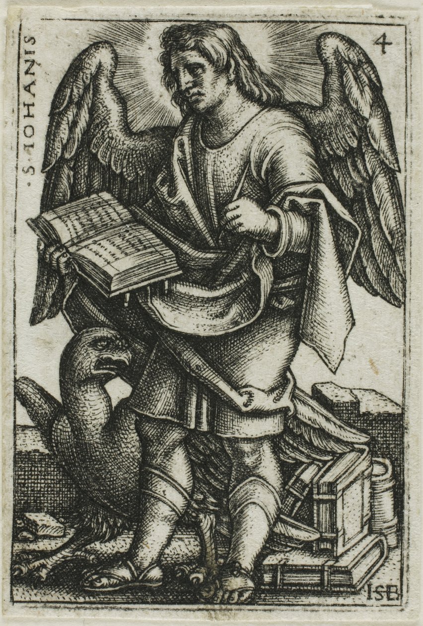 Święty Jan, z Czterech Ewangelistów autorstwa Hans Sebald Beham