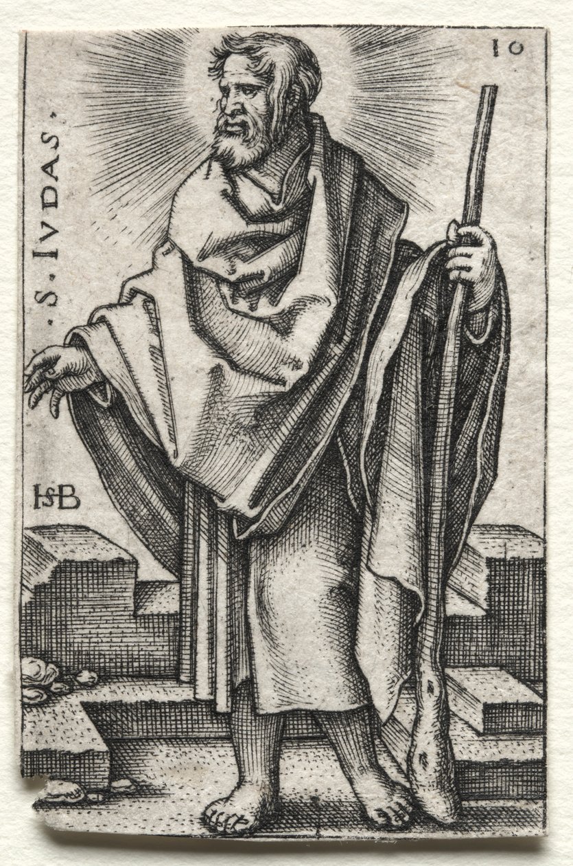 Św. Judasz autorstwa Hans Sebald Beham