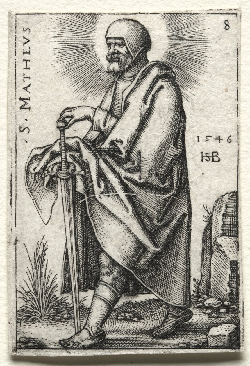 Św. Marek, 1545-1546. autorstwa Hans Sebald Beham