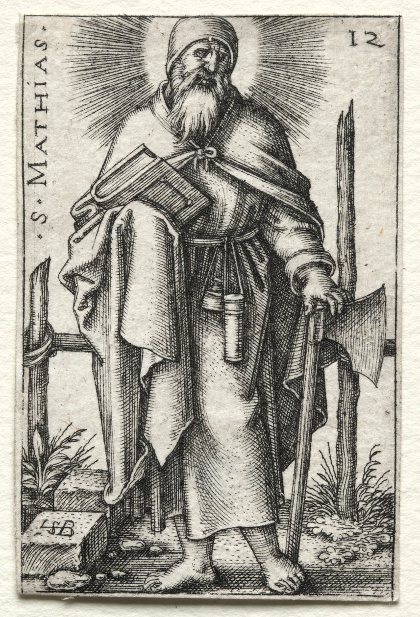 Św. Mateusz, 1545-1546. autorstwa Hans Sebald Beham