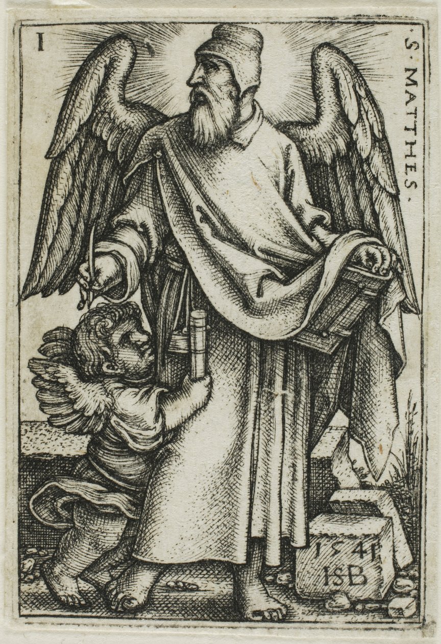 Św. Mateusz z Czterech Ewangelistów autorstwa Hans Sebald Beham