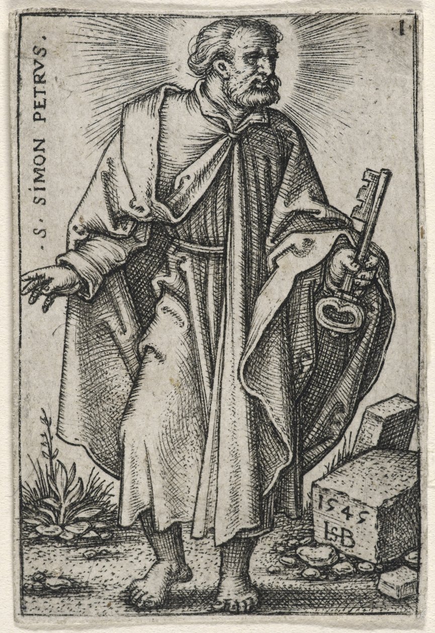 Piotra, 1541-46 autorstwa Hans Sebald Beham
