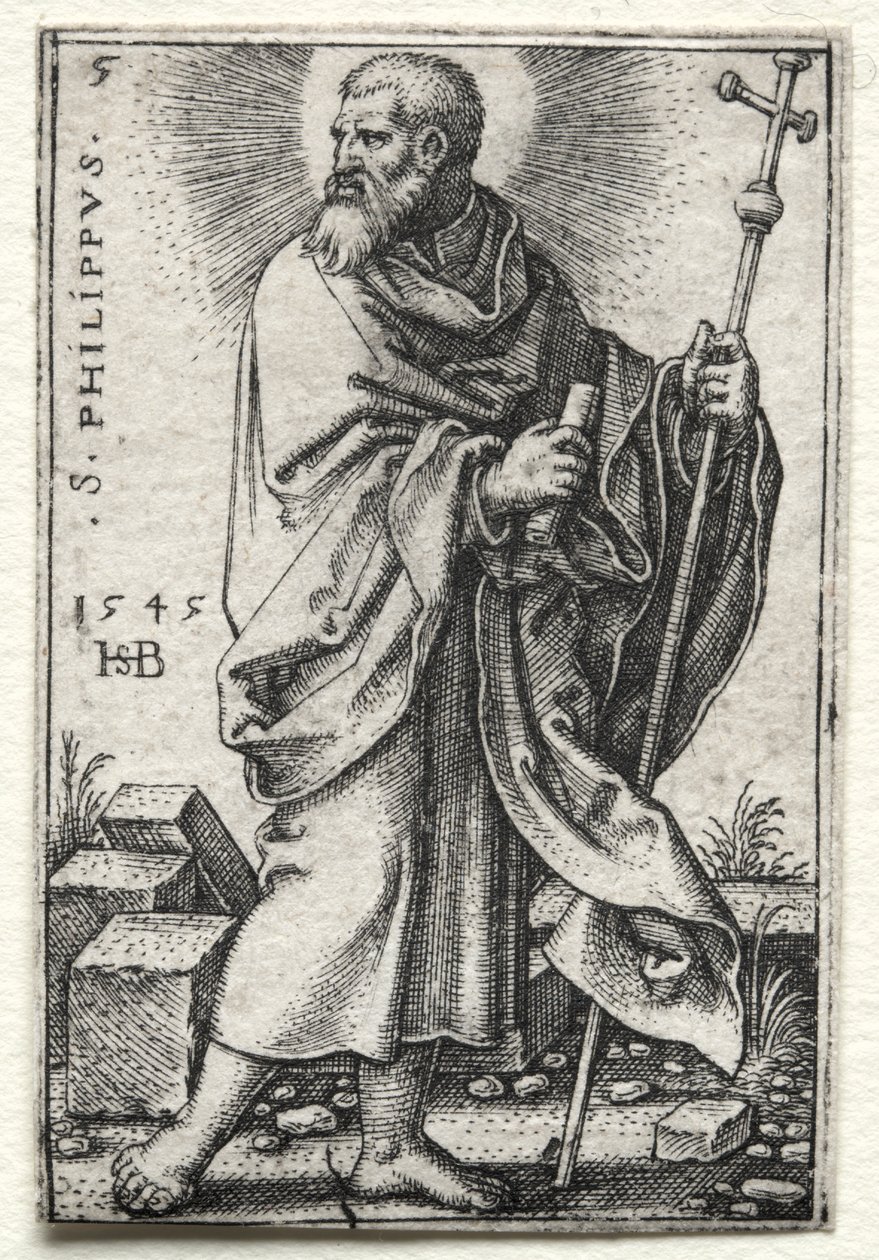 Św. Filip autorstwa Hans Sebald Beham