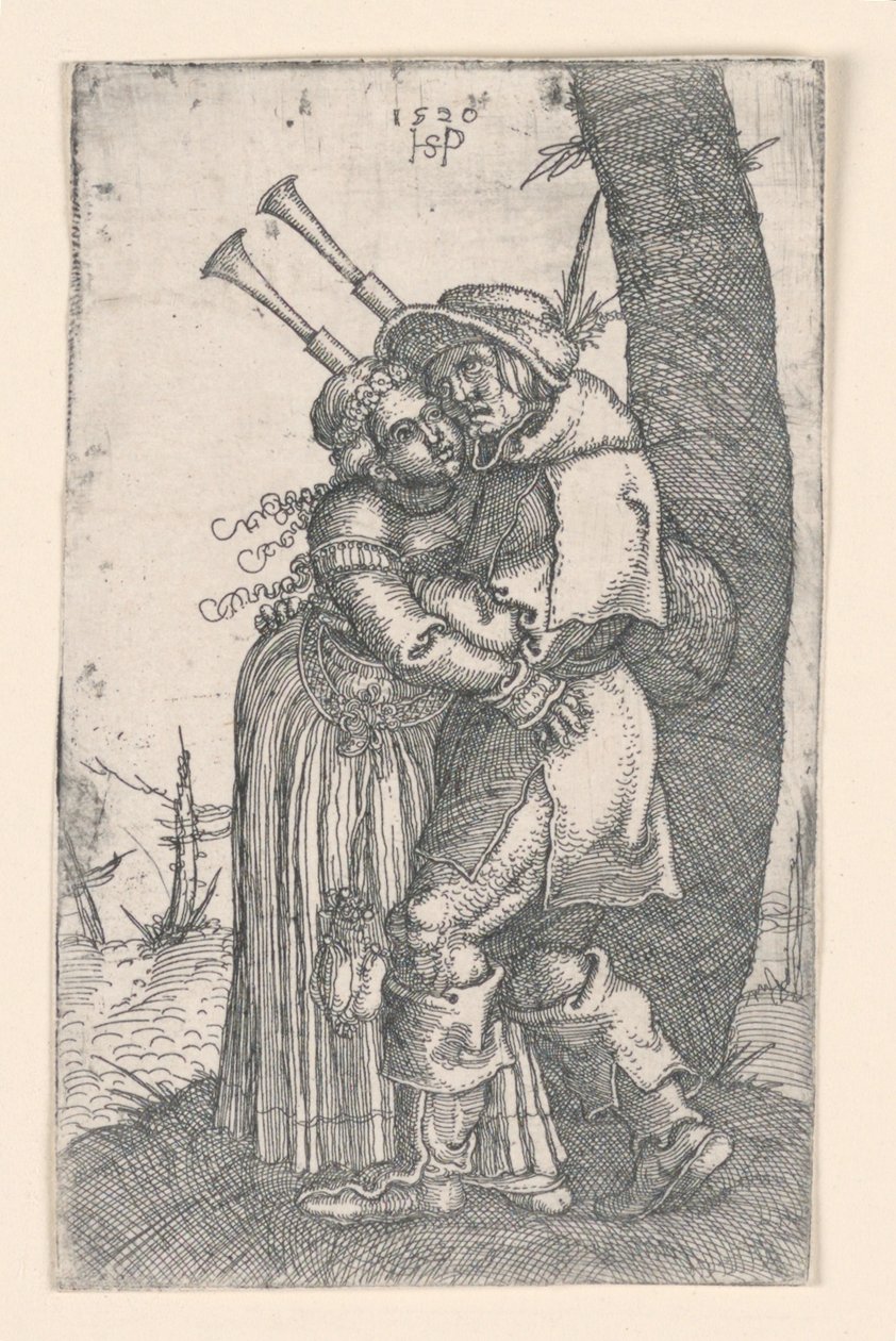 Dudziarz autorstwa Hans Sebald Beham