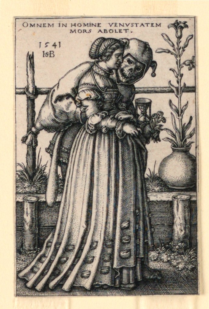 Pani i Śmierć autorstwa Hans Sebald Beham