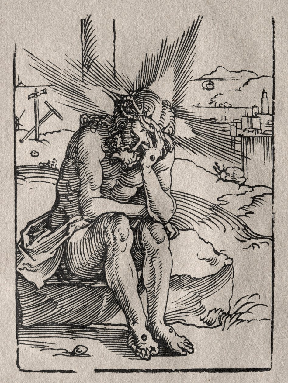 Mąż boleści. autorstwa Hans Sebald Beham