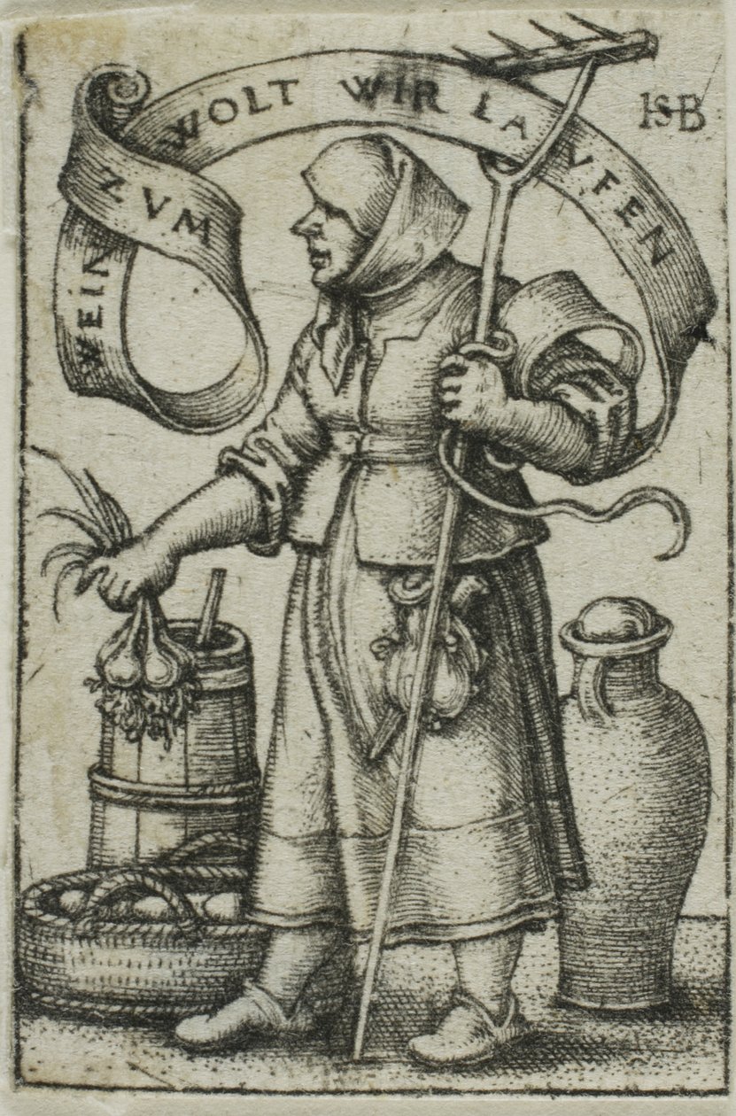 Market-Woman autorstwa Hans Sebald Beham