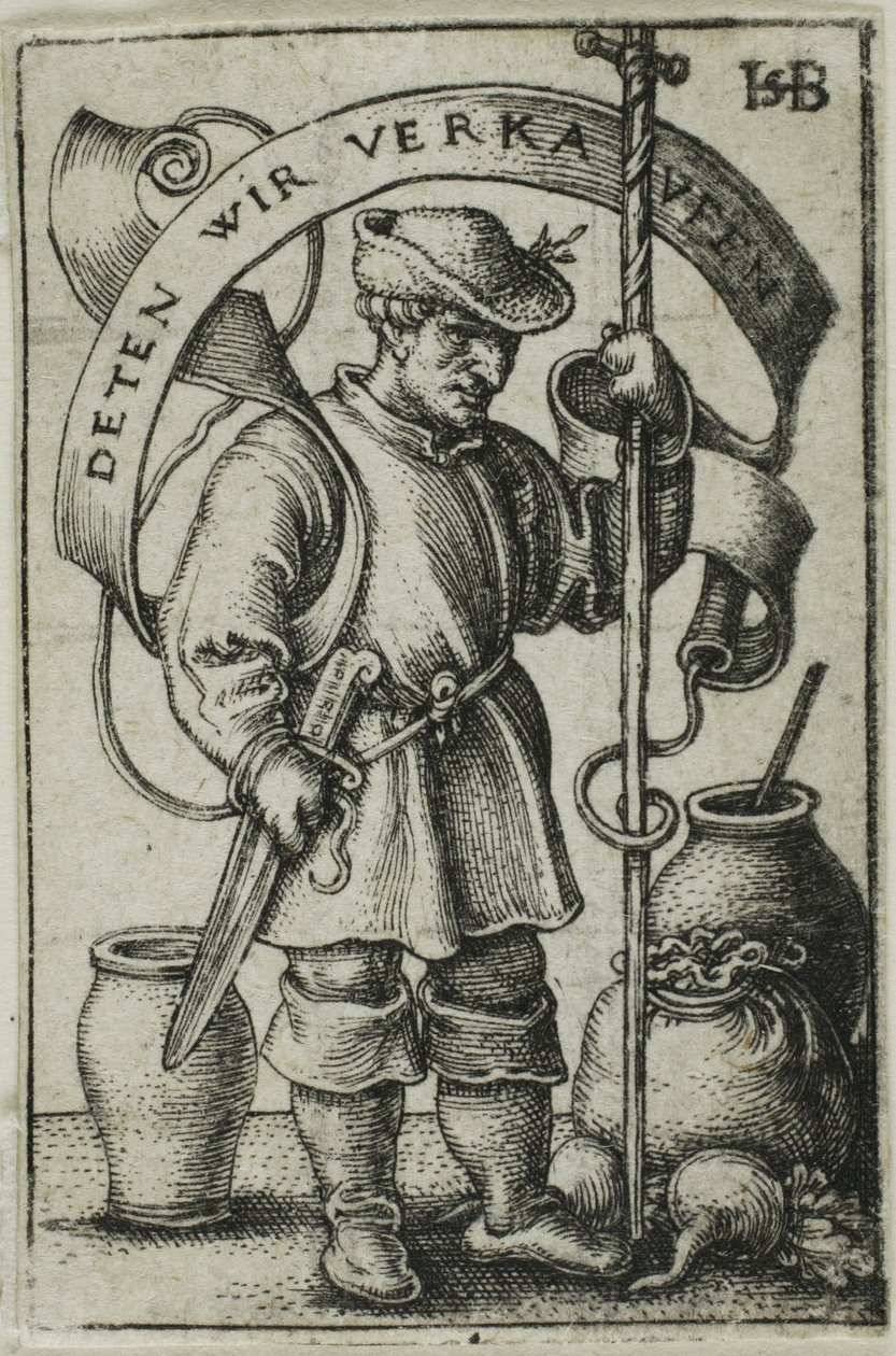 Chłop targowy autorstwa Hans Sebald Beham