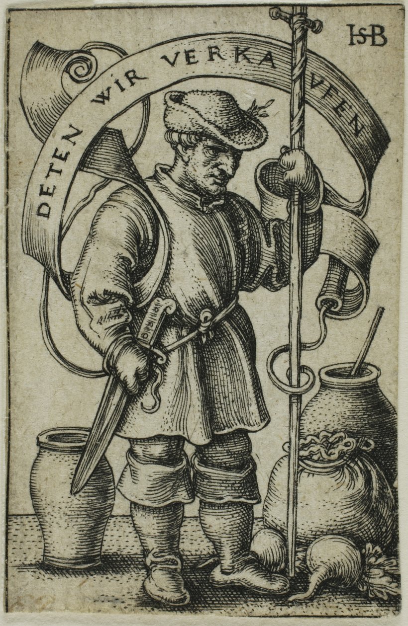 Chłop targowy autorstwa Hans Sebald Beham
