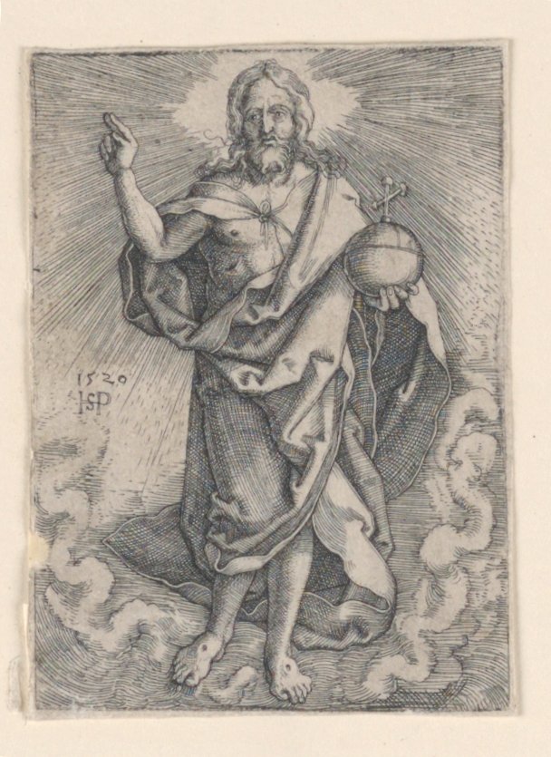 Zbawiciel autorstwa Hans Sebald Beham