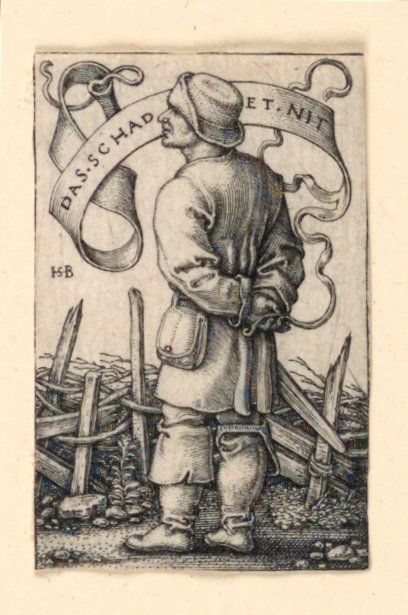 Wieśniak pogody: „To nie boli” autorstwa Hans Sebald Beham