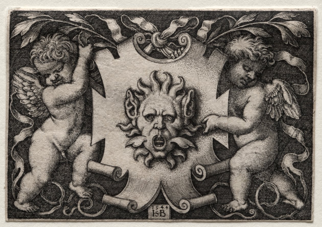Winieta z Mascaron autorstwa Hans Sebald Beham