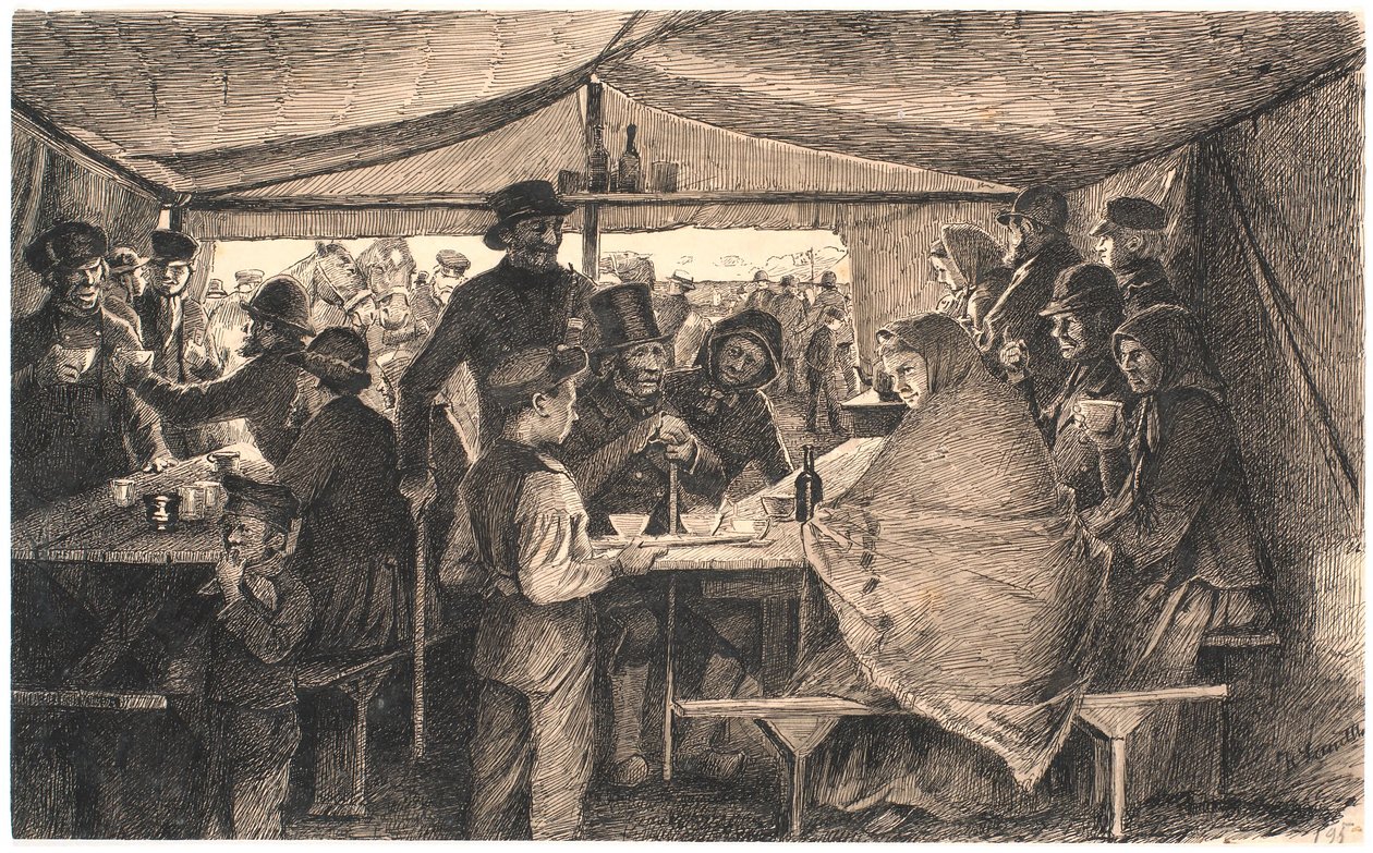 Namiot targowy autorstwa Hans Smidth