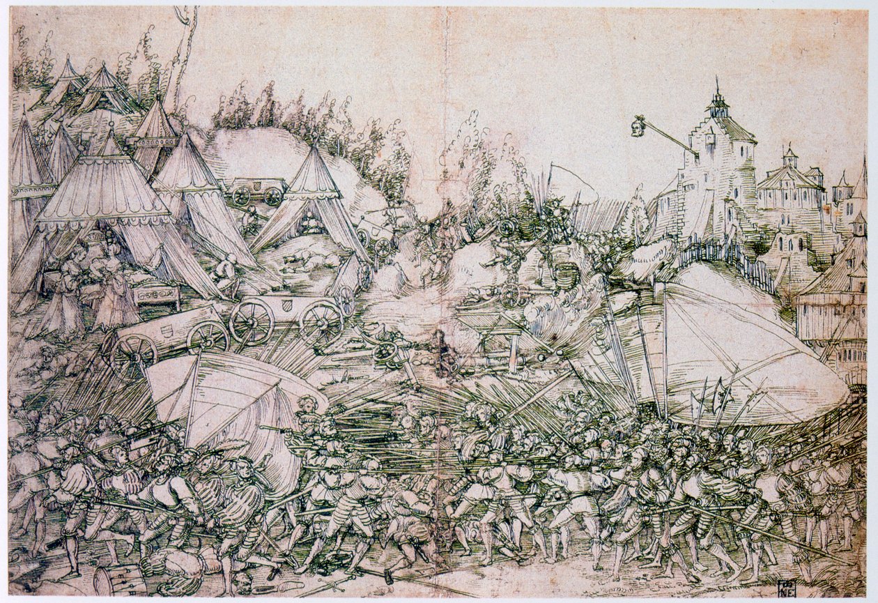 „Historia Judyty i Holofernesa”, XVI wiek autorstwa Hans Springinlee