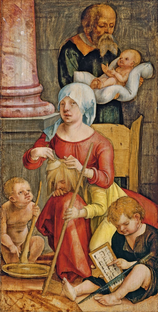 Maria Salome i jej rodzina, 1515 autorstwa Hans Suess Kulmbach