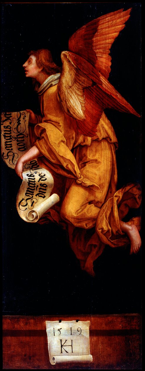 Anioł”, 1519. autorstwa Hans Suess Kulmbach von