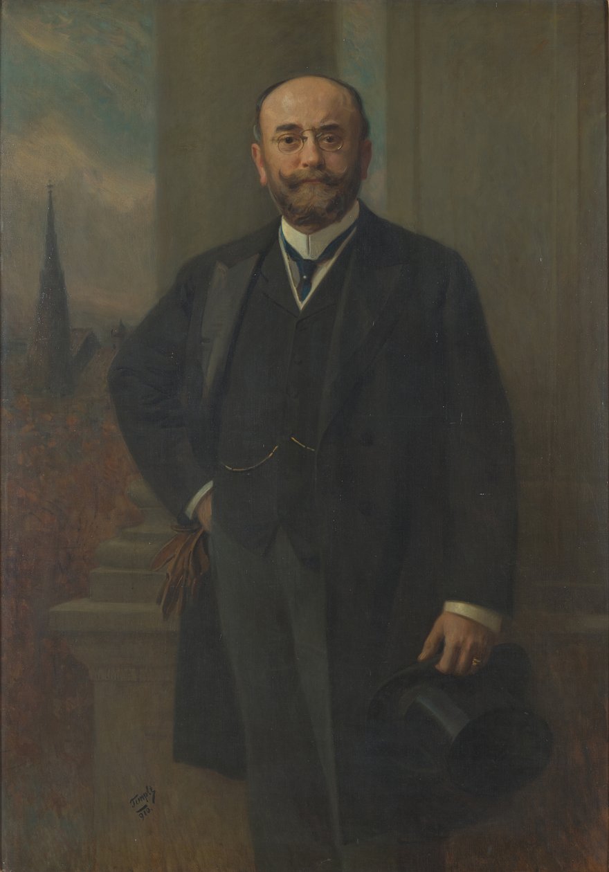 Burmistrz Wiednia dr. Richard Weisskirchner autorstwa Hans Temple