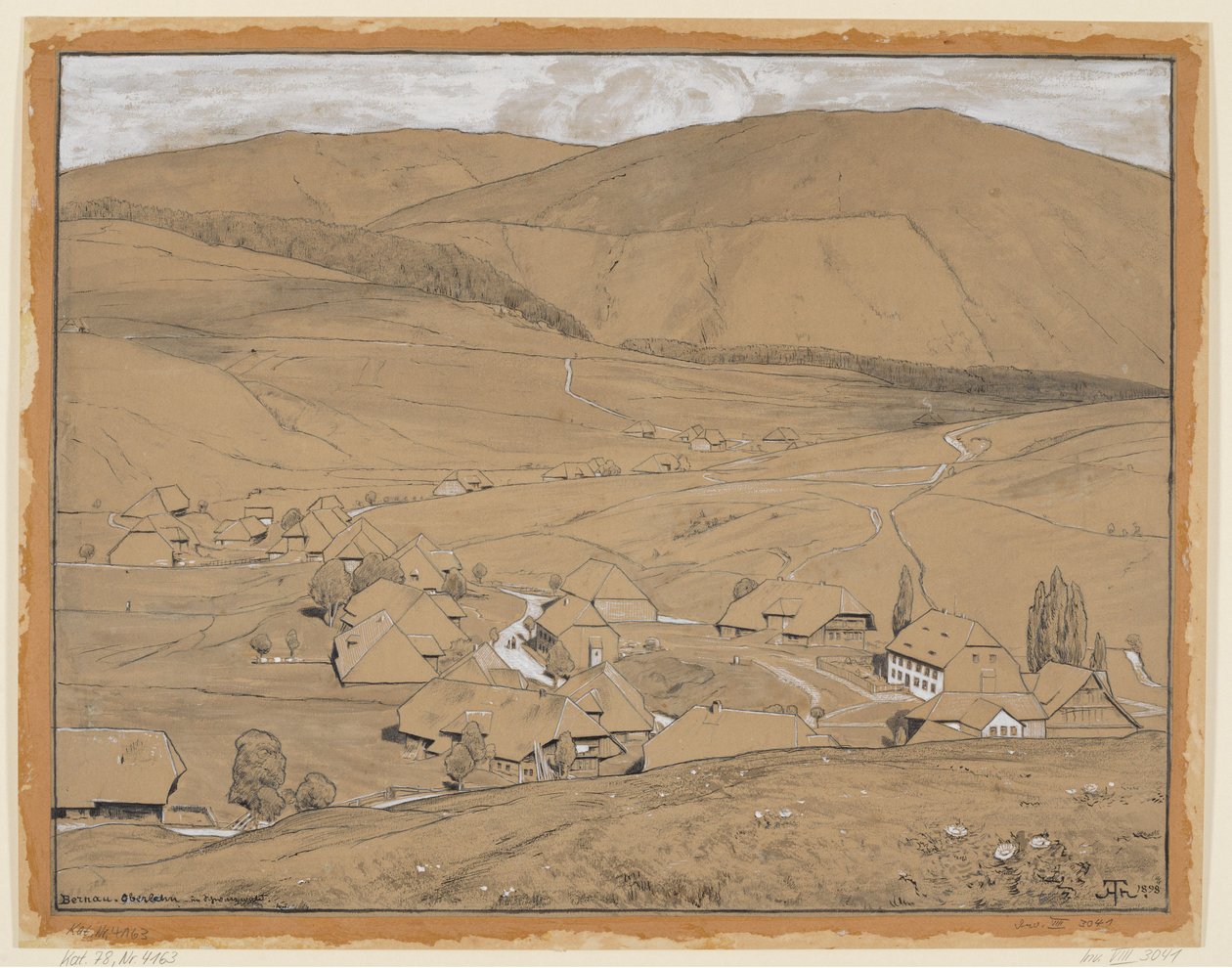 Bernau-Oberlehen autorstwa Hans Thoma