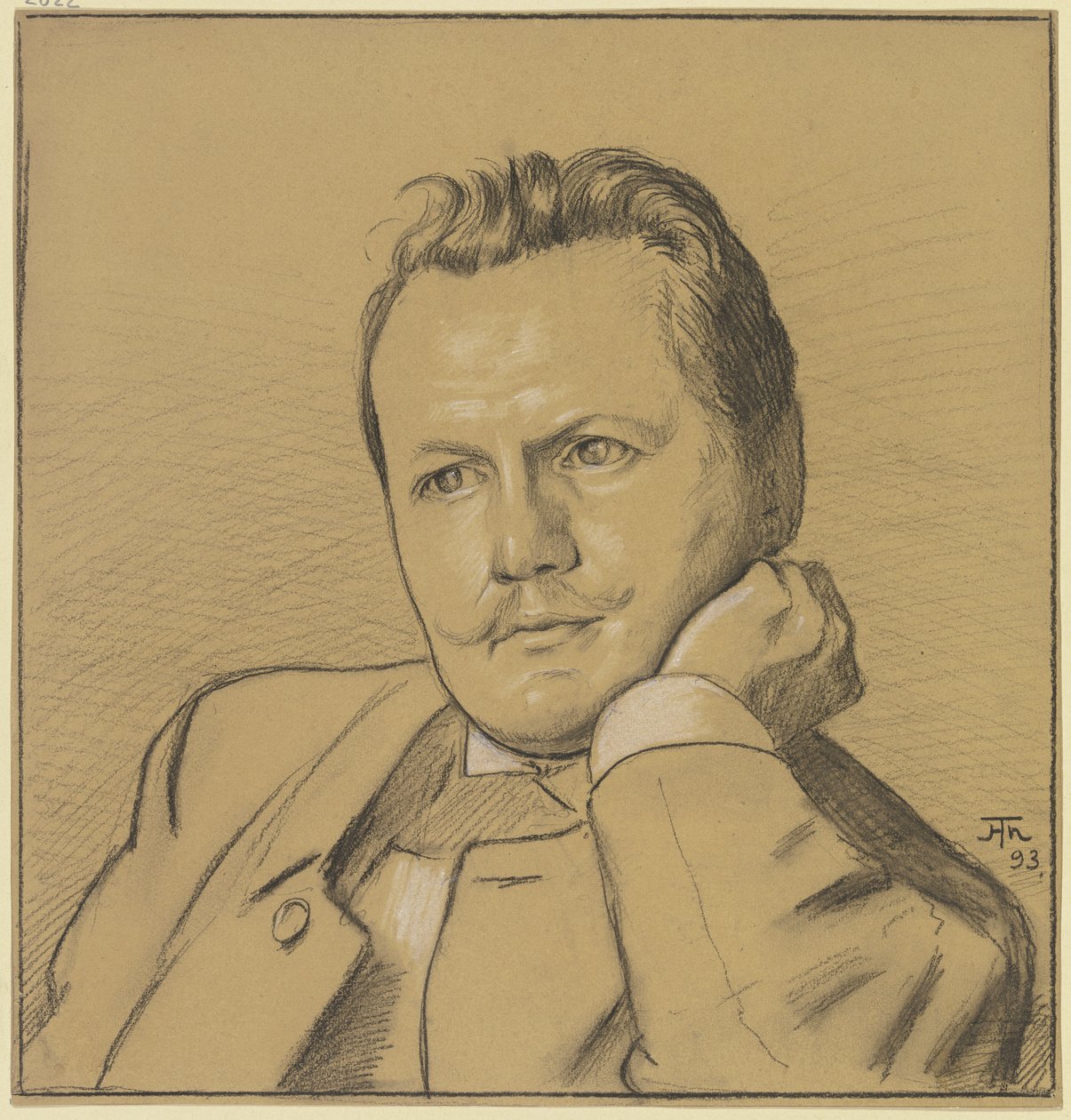 Portret Otto Juliusa Bierbauma autorstwa Hans Thoma