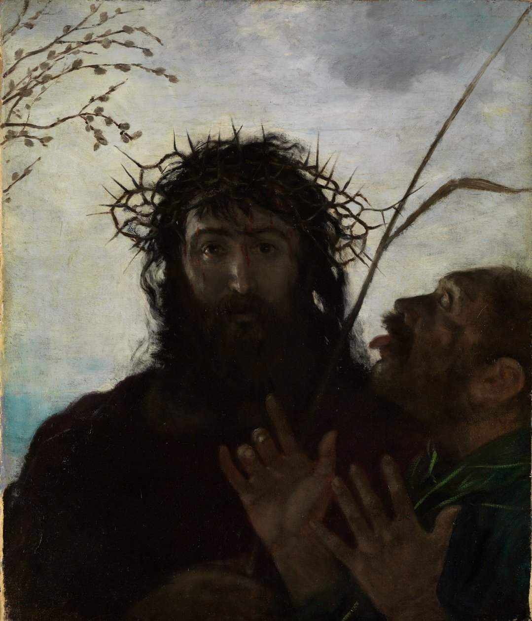 Drwiny z Jezusa autorstwa Hans Thoma