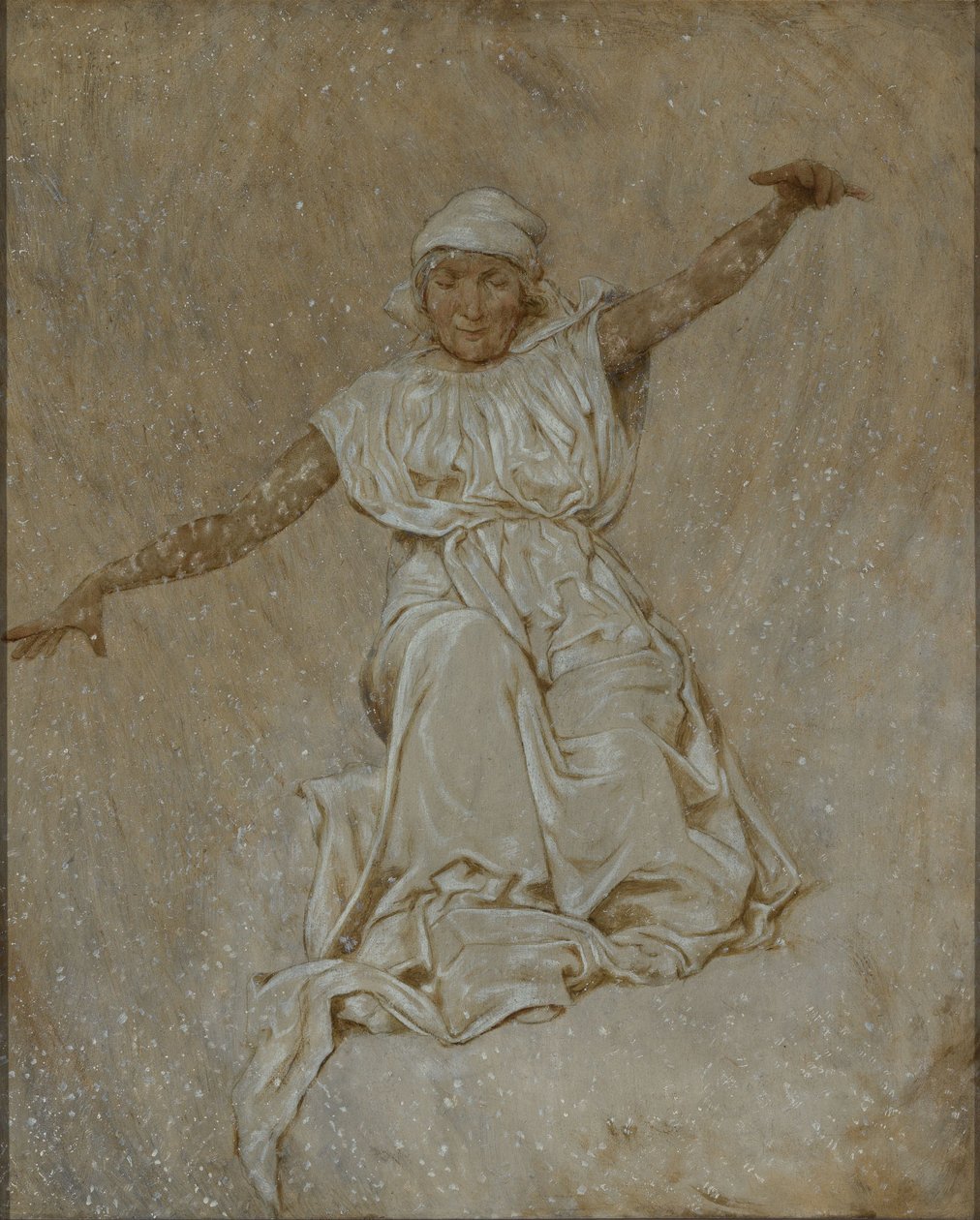 Luty (Pani Holle) autorstwa Hans Thoma