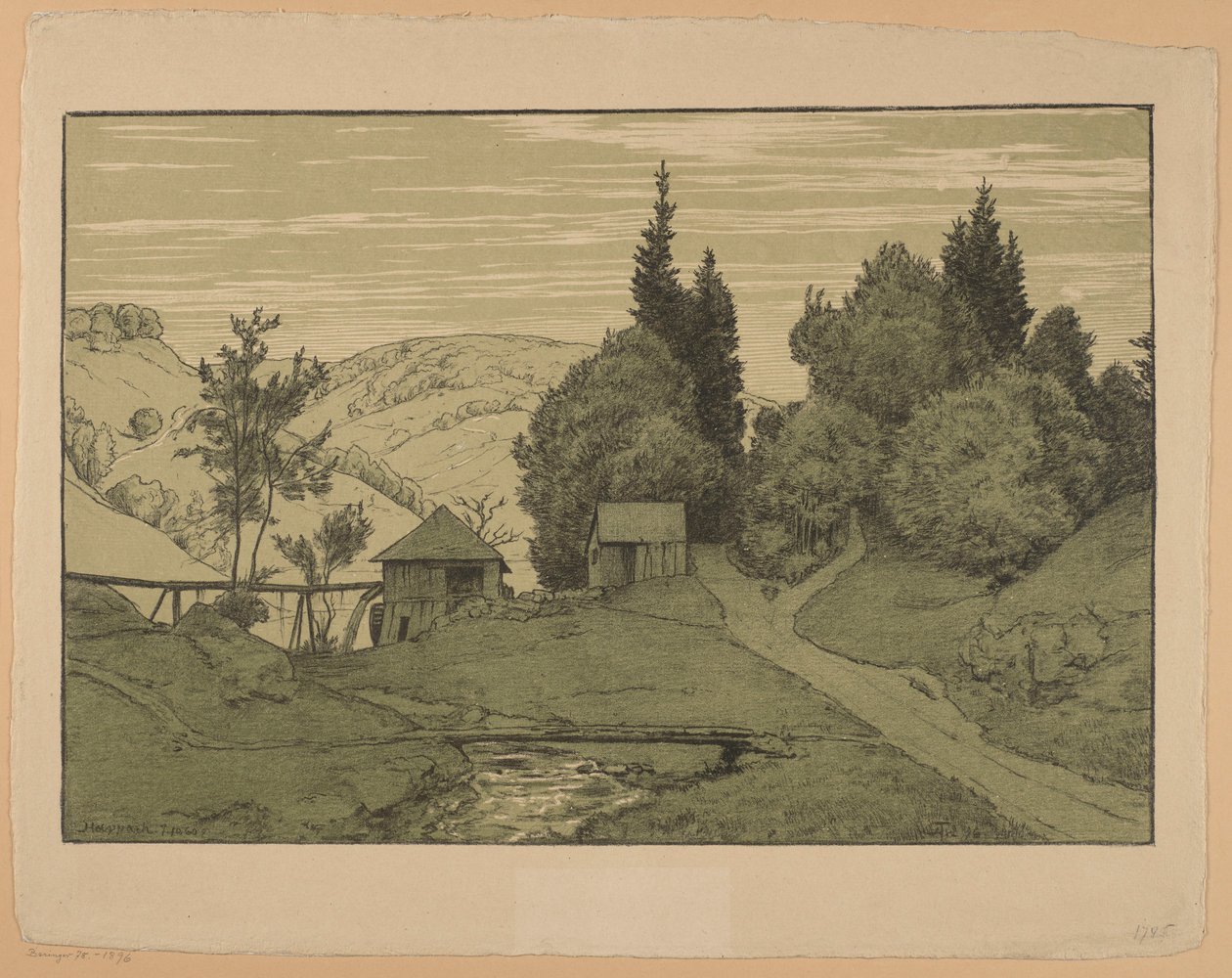 Happach autorstwa Hans Thoma