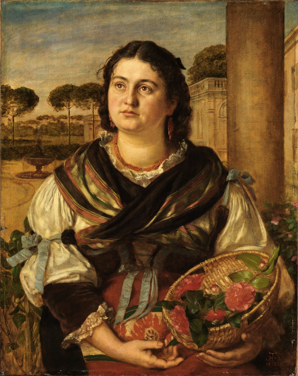 La Giardiniera autorstwa Hans Thoma
