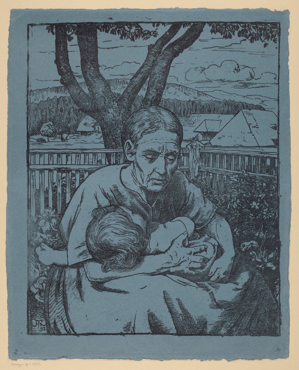 Macierzyństwo autorstwa Hans Thoma
