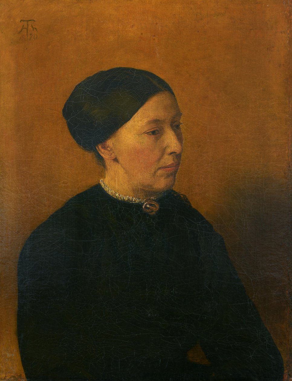 Portret pani Zeiner autorstwa Hans Thoma