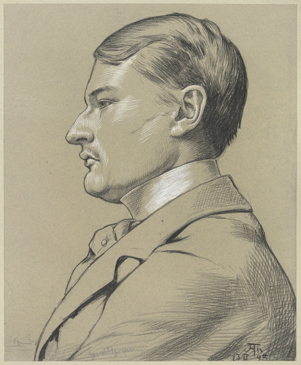 Portret Ottona Küchlera autorstwa Hans Thoma