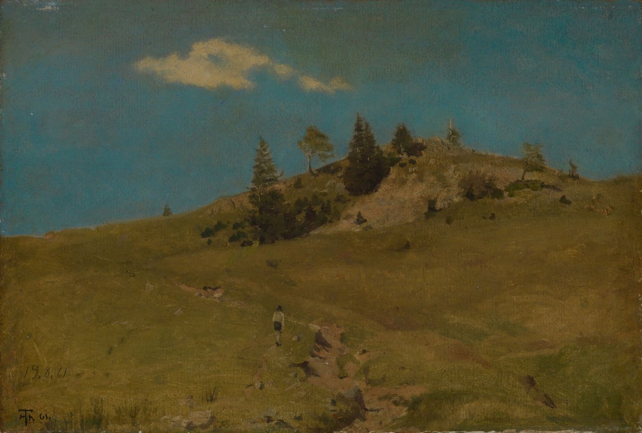 Wzgórza Schwarzwaldu autorstwa Hans Thoma