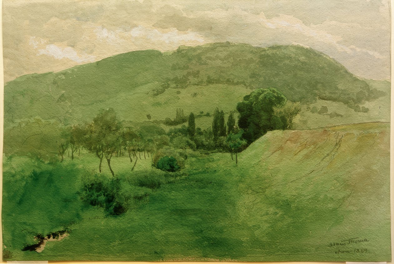 Krajobraz Schwarzwaldu autorstwa Hans Thoma