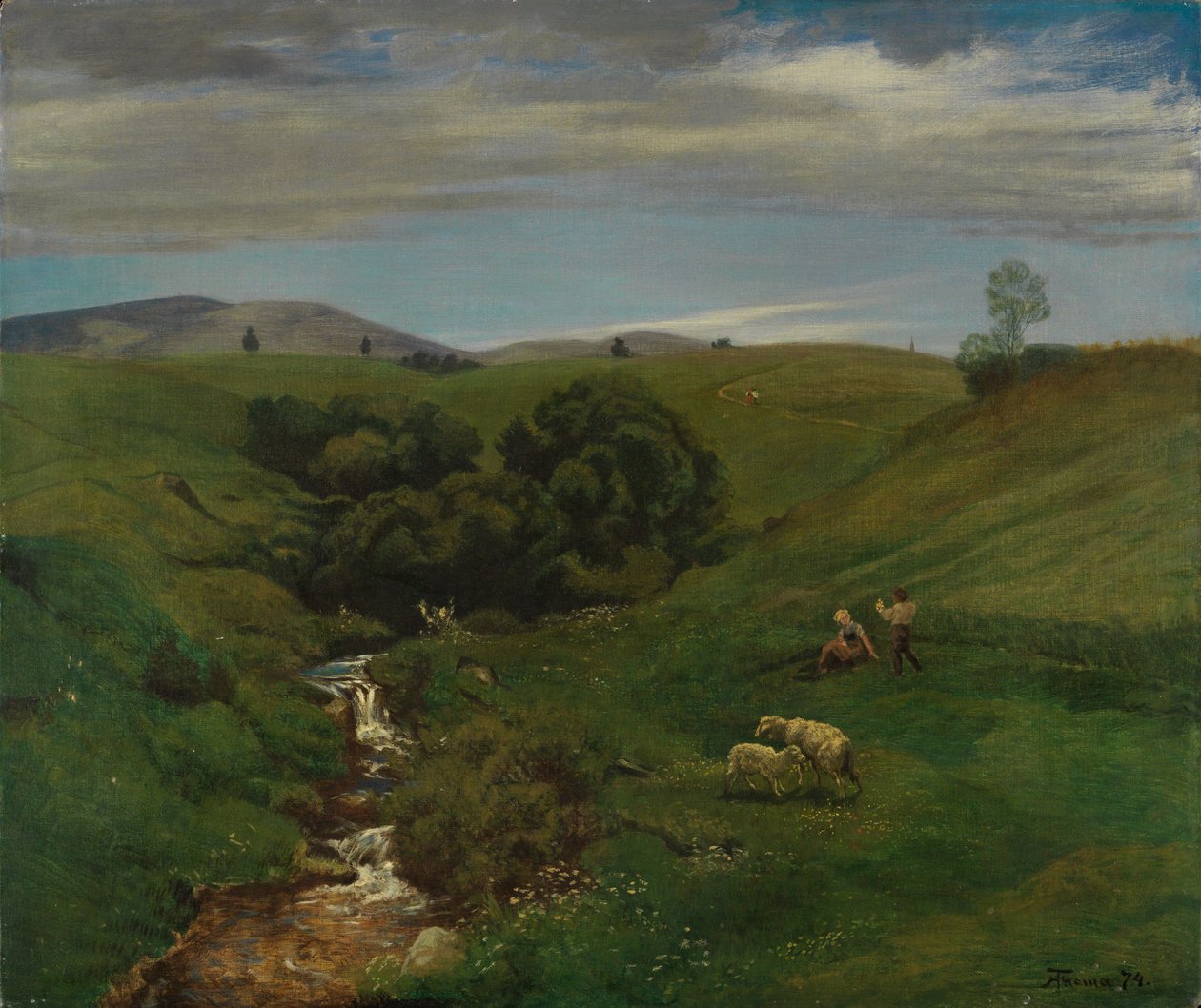 Łąka w Czarnym Lesie autorstwa Hans Thoma