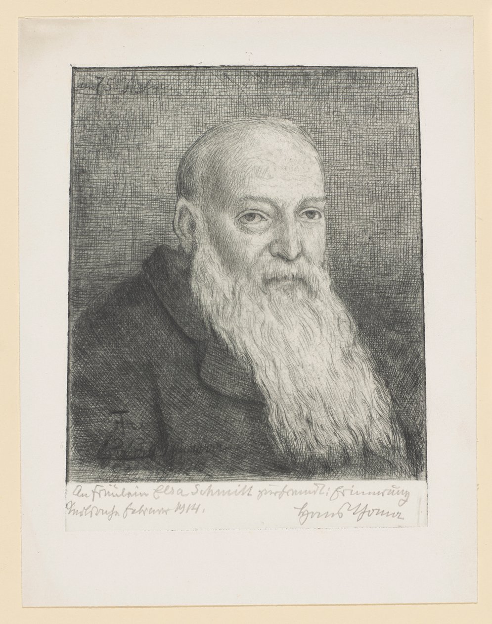 Autoportret autorstwa Hans Thoma