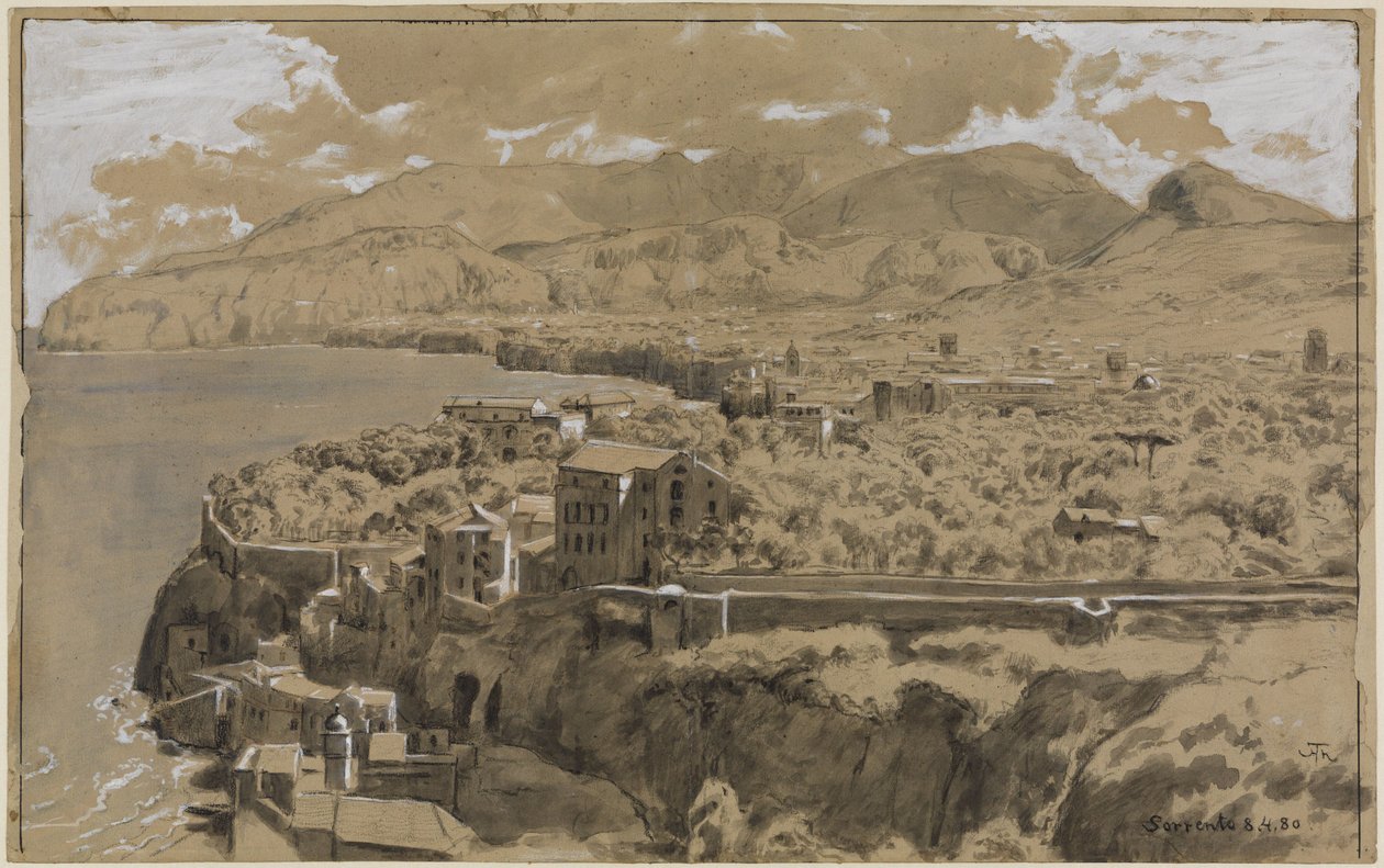 Sorrento autorstwa Hans Thoma