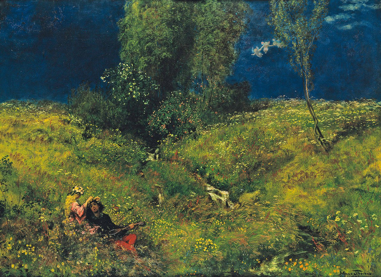 Lato autorstwa Hans Thoma
