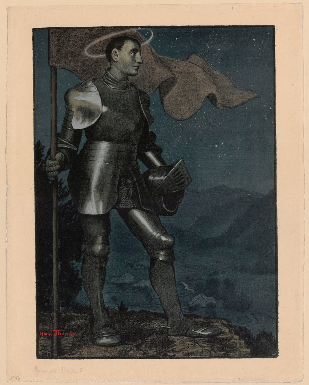 Strażnik Doliny II autorstwa Hans Thoma
