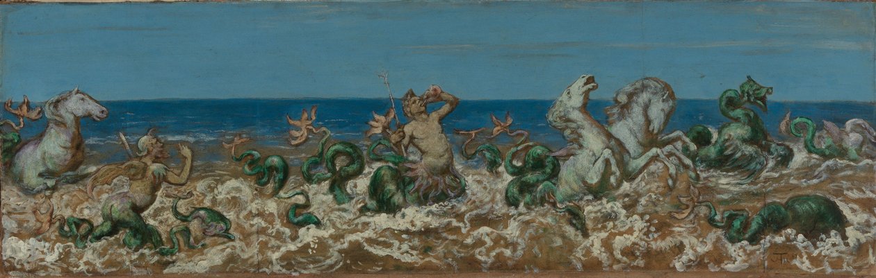 Skład Triton autorstwa Hans Thoma