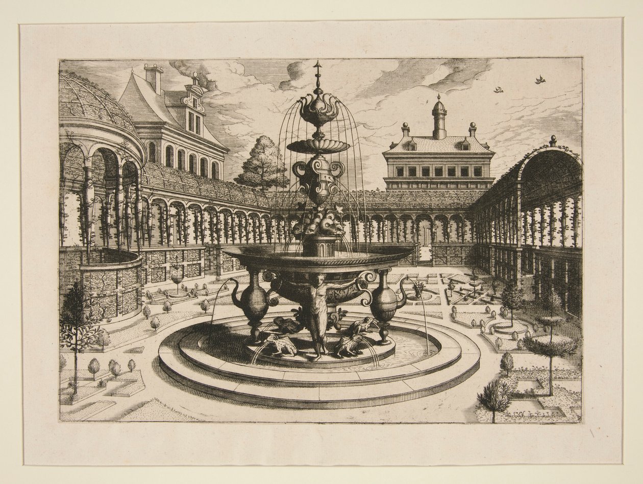 Fontanna autorstwa Hans Vredeman de Vries