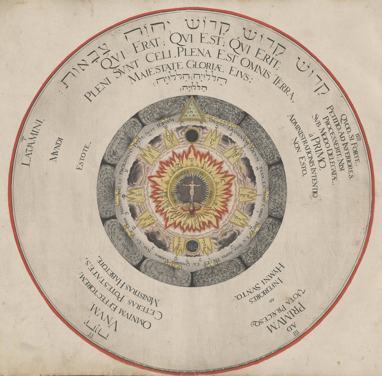 Ilustracja z książki H. Khunrath Amfiteatr Wiecznej Mądrości, 1595. autorstwa Hans Vredeman de Vries