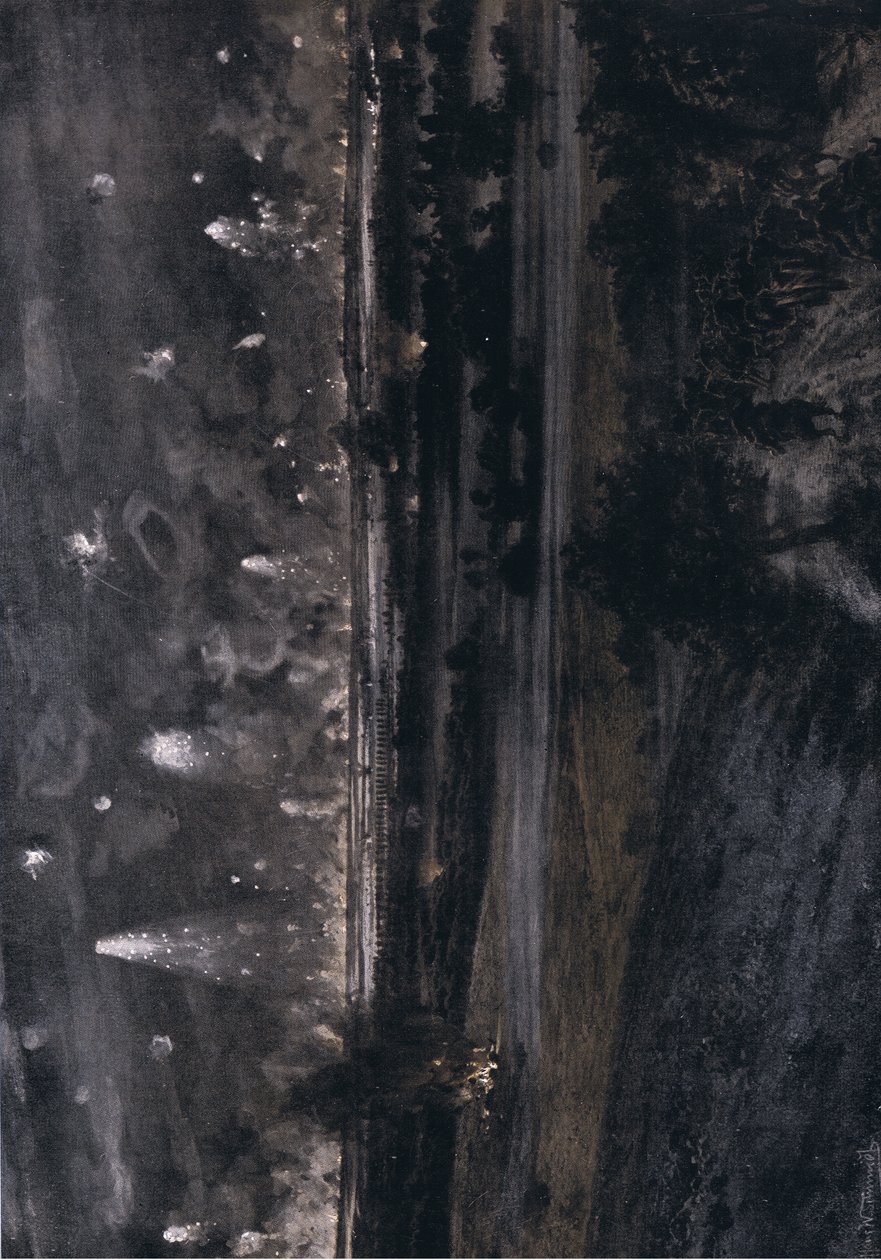 Trzecia bitwa pod Szampanią: bombardowanie artyleryjskie na zachód od Argonnes, wrzesień 1915, ilustracja z Hindenburga opublikowana przez Daterlandischer Derlag C U Weller Berlin autorstwa Hans W. Schmidt