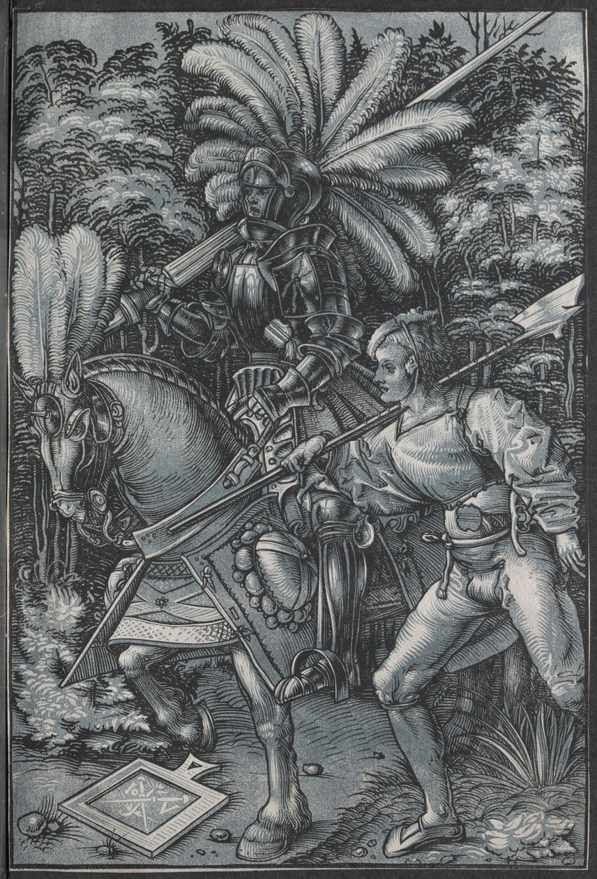 Rycerz i Lansquenet, ok. 1930 r. 1512. autorstwa Hans Wechtlin