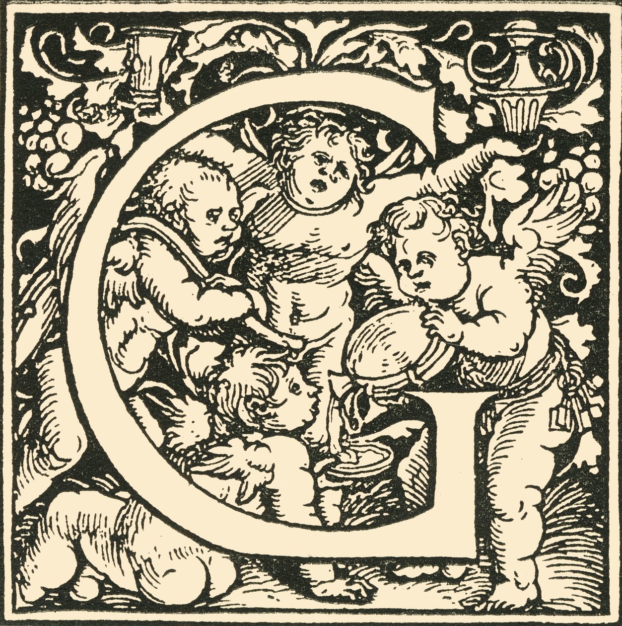 G - Alfabet Hansa Weiditza, c1520-1521, 1908. autorstwa Hans Weiditz
