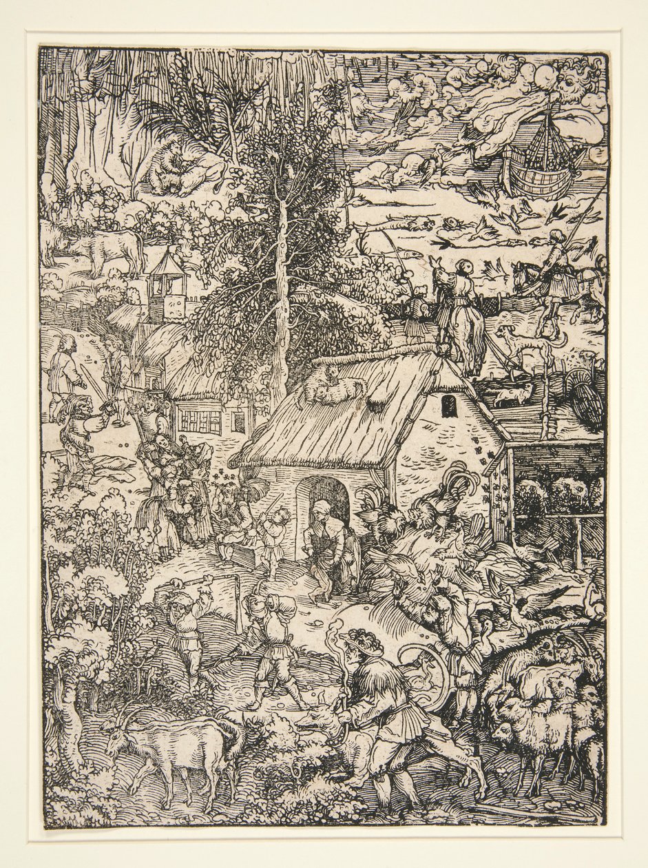 Scena wiejska autorstwa Hans Weiditz