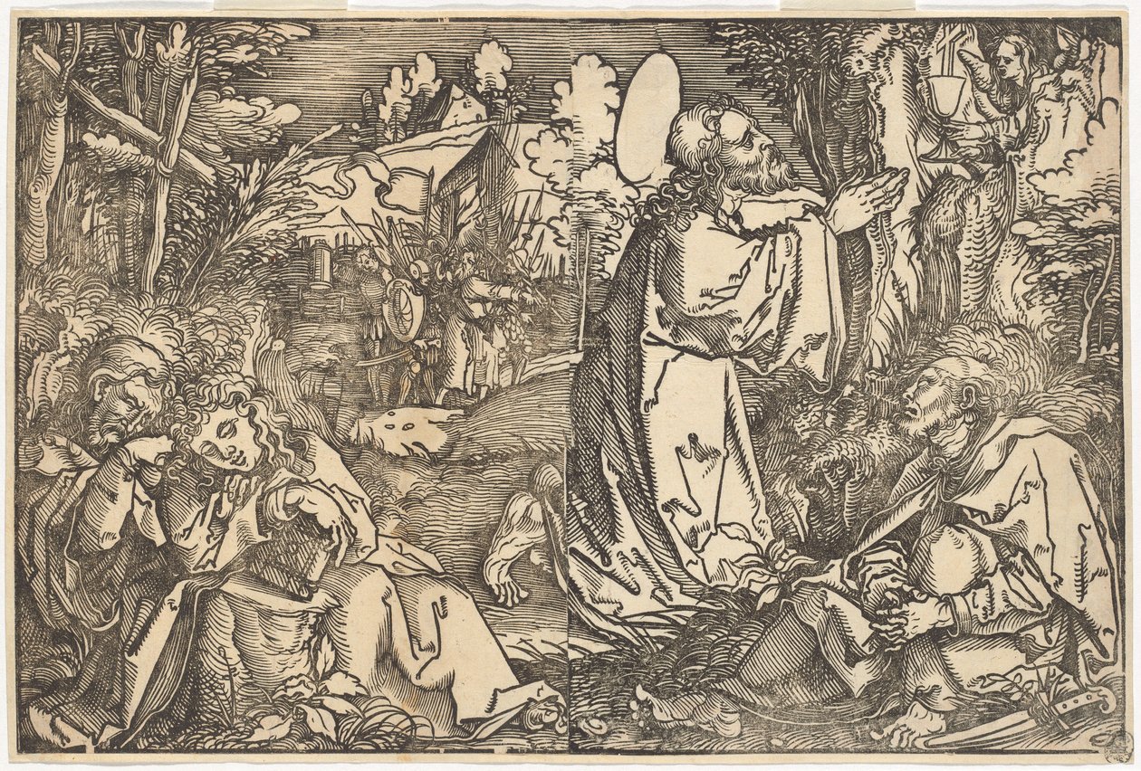 Chrystus na Górze Oliwnej autorstwa Hans Weiditz, II