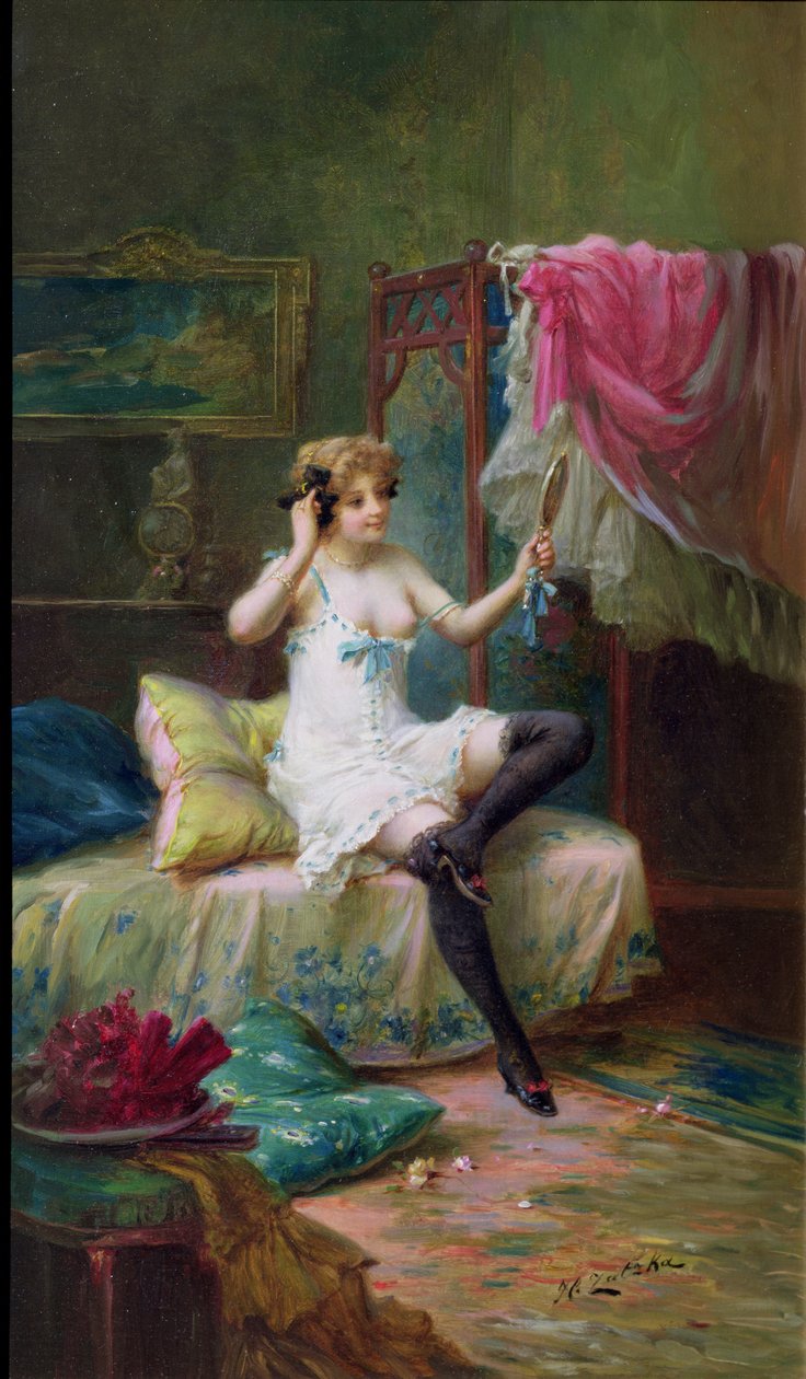 Boudoirpolish nisqapi señora autorstwa Hans Zatzka