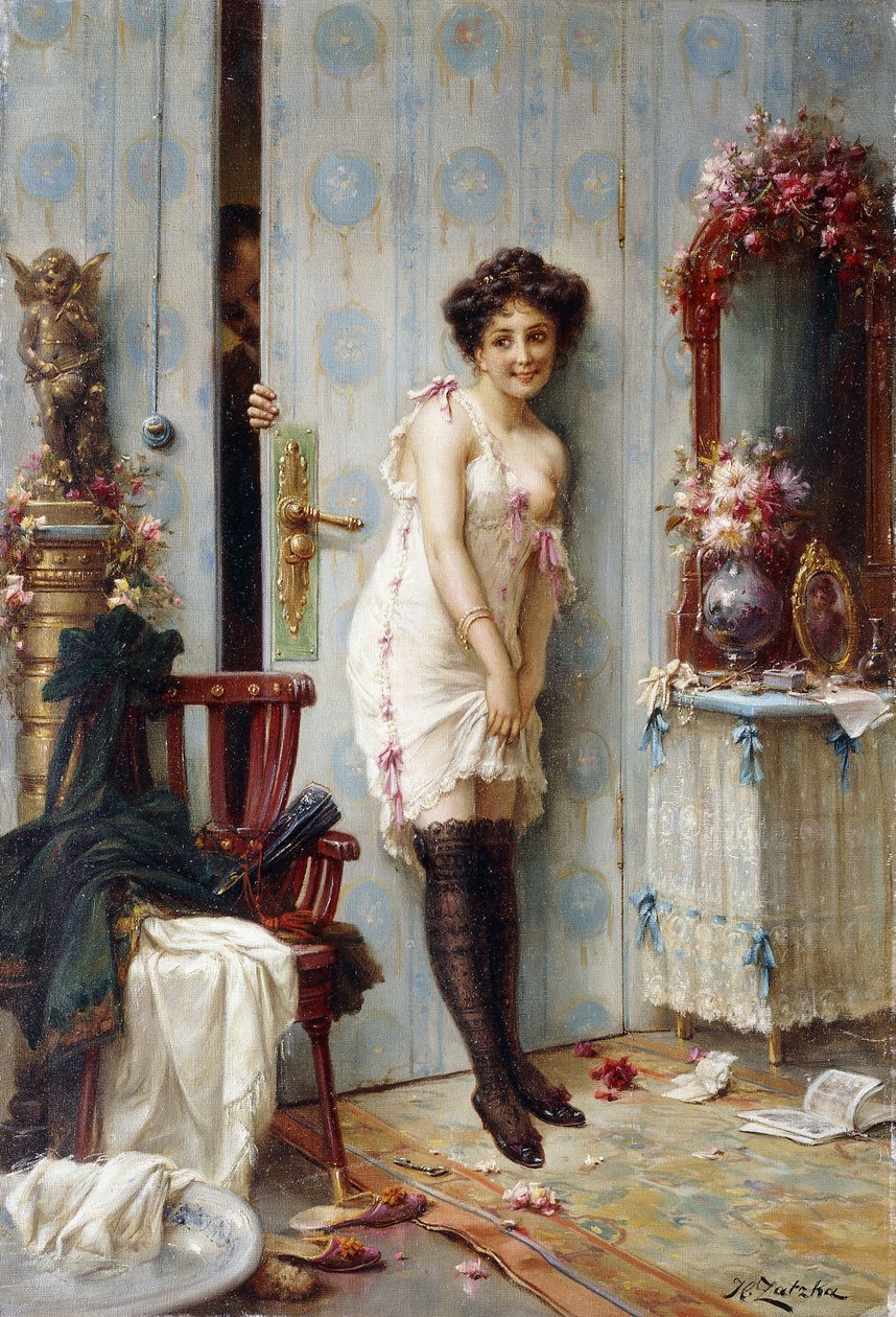 Miłosny Gość autorstwa Hans Zatzka