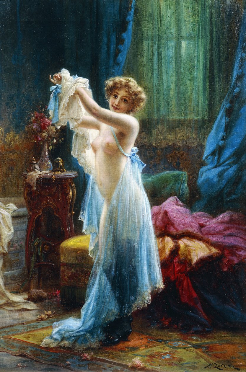 Buduar autorstwa Hans Zatzka