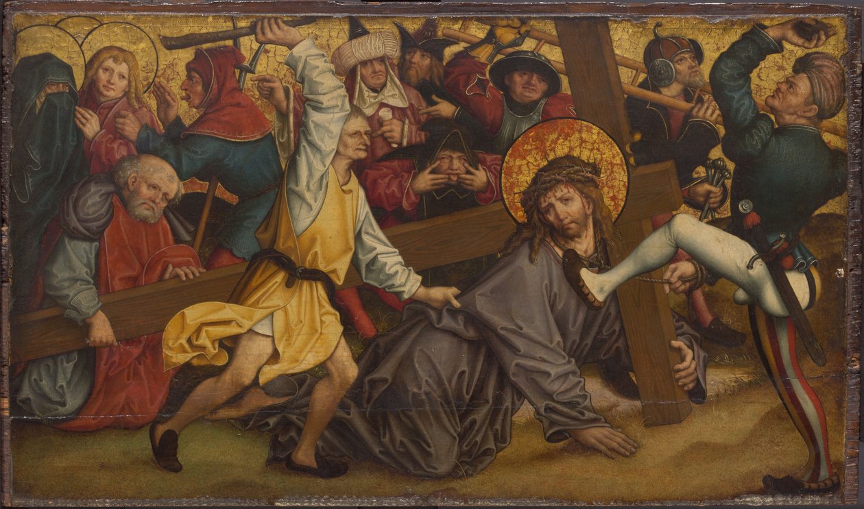 Chrystus niosący krzyż autorstwa Hans or Johan Maler