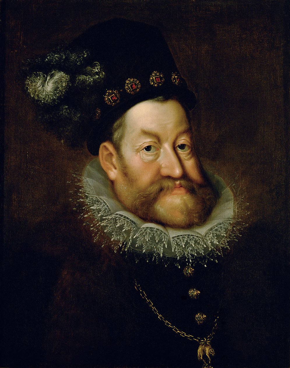 Cesarz Rudolf II. (1552-1612) Portret cesarza Rudolfa II autorstwa Hans von Aachen